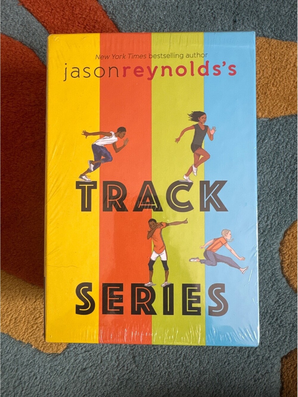 Jason Reynolds Track Series Hardcover Box Set Ghost Patina Sunny Lu NEW SEALED